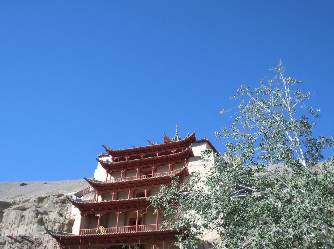 莫高窟景点图片