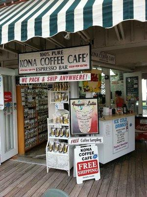 夏威夷大岛餐馆和美食-Kona Coffee Cafe