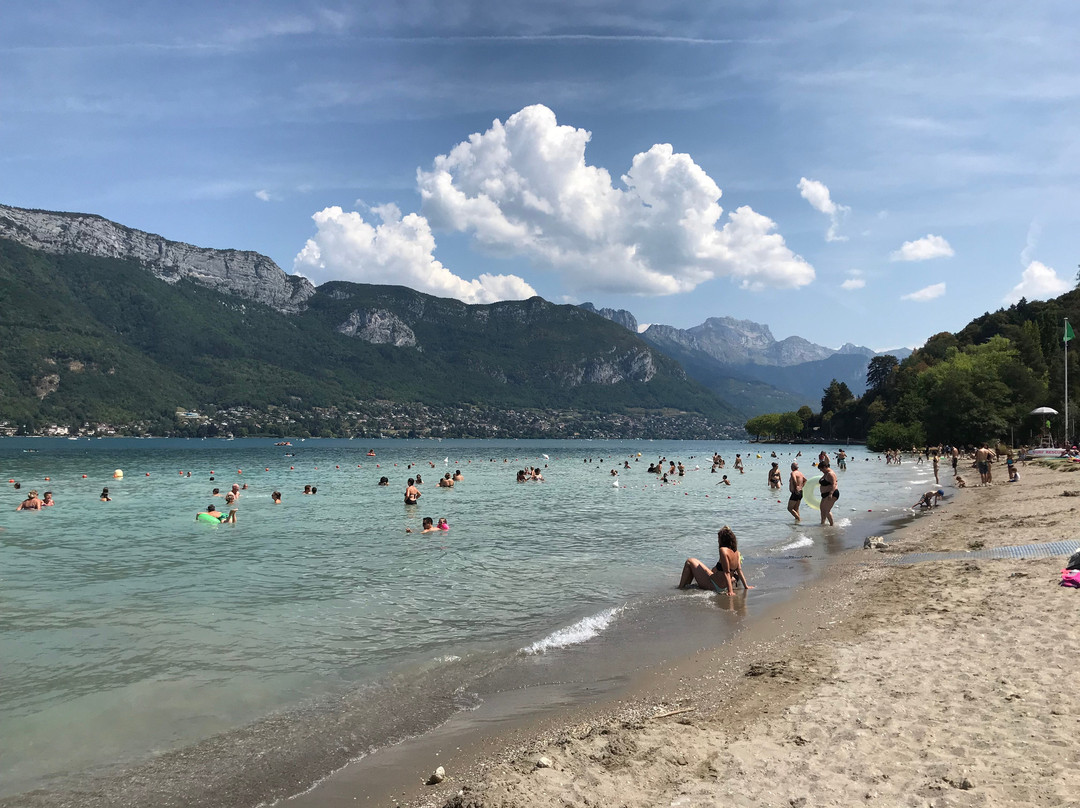 Plage Des Marquisats-安纳西必去景点