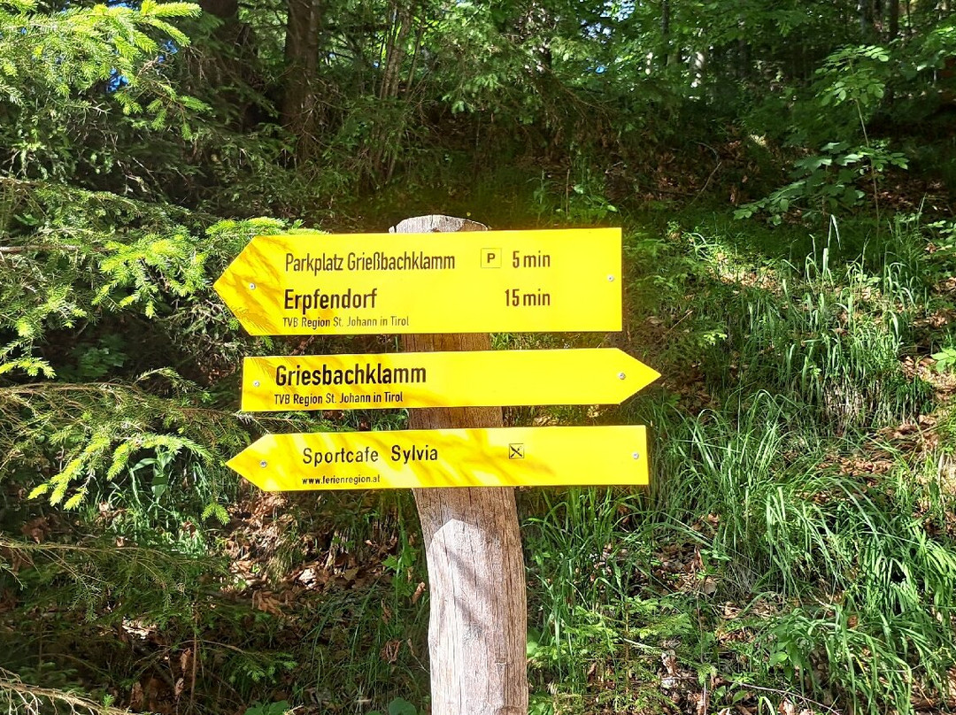 Griesbachklamm-Erpfendorf必去景点