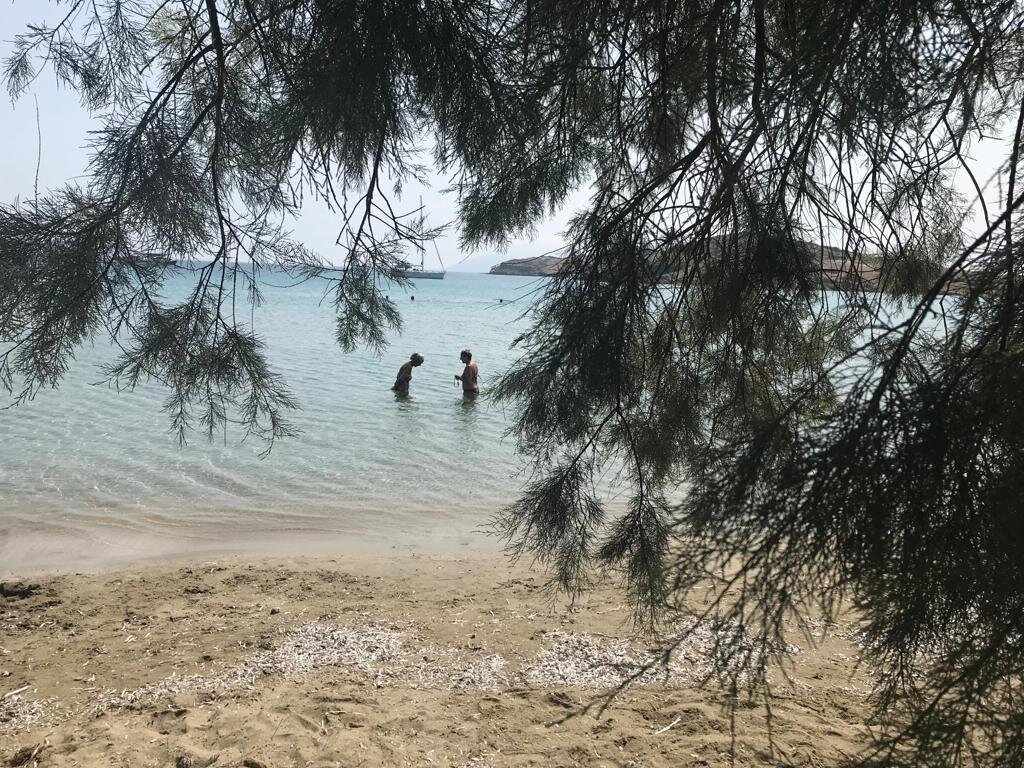 Almyros Beach-Schinoussa Town必去景点