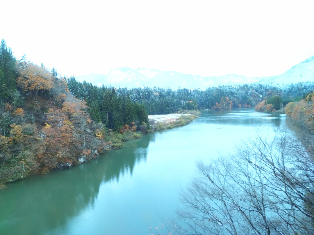 Tadamisen Daihachi Kyoro Bridge-只见町必去景点