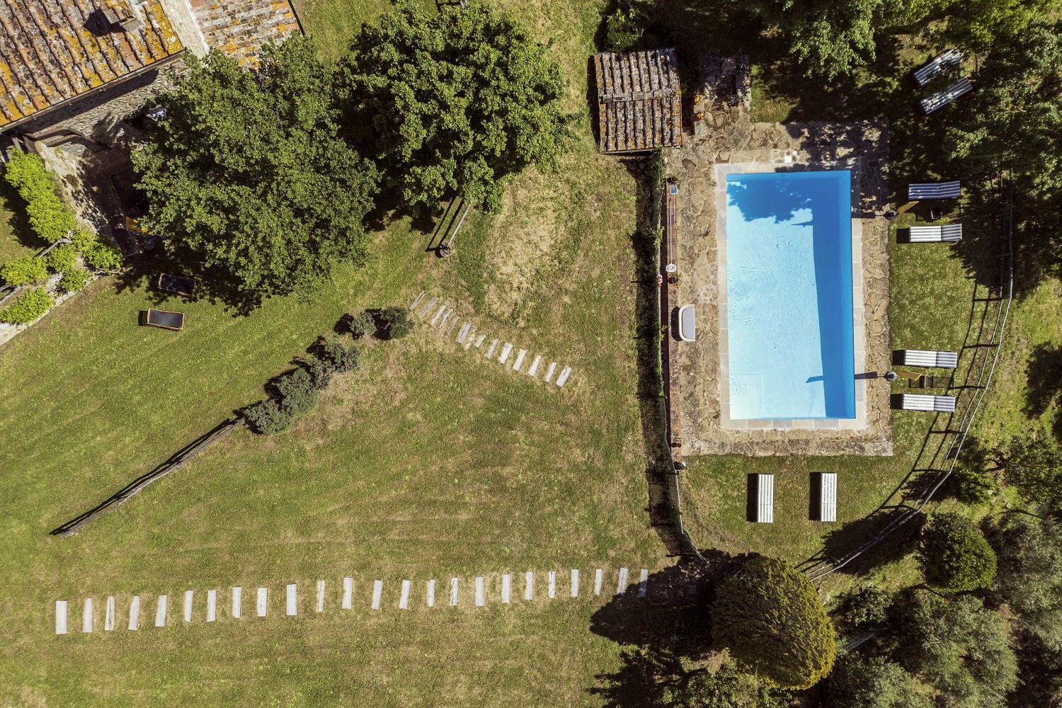 Agriturismo La Sala-泳池