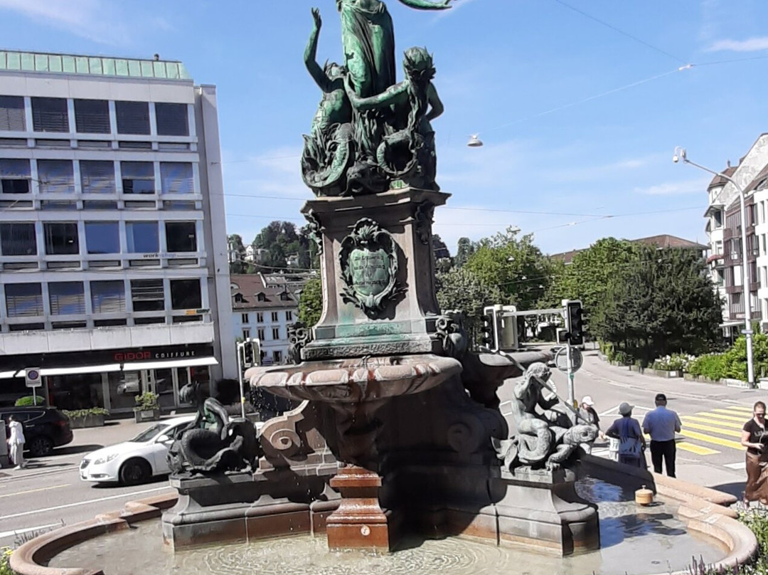 Broderbrunnen-圣加仑必去景点