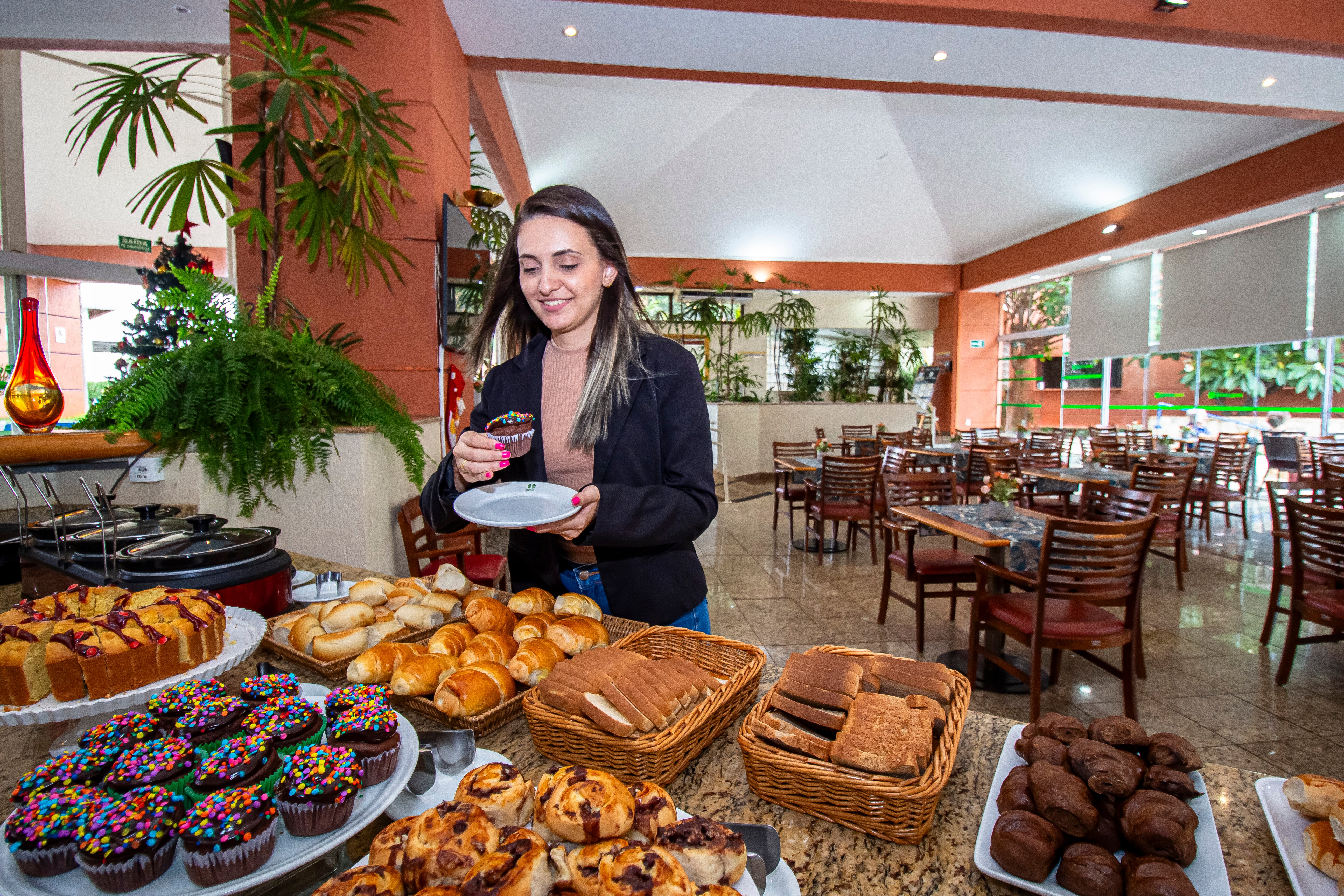 Hotel Golden Park Ribeirão Preto-餐饮