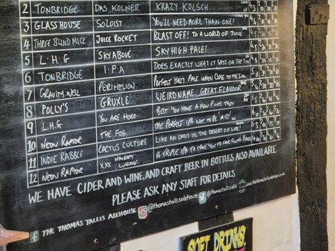 The Thomas Tallis Alehouse-坎特伯雷必去景点