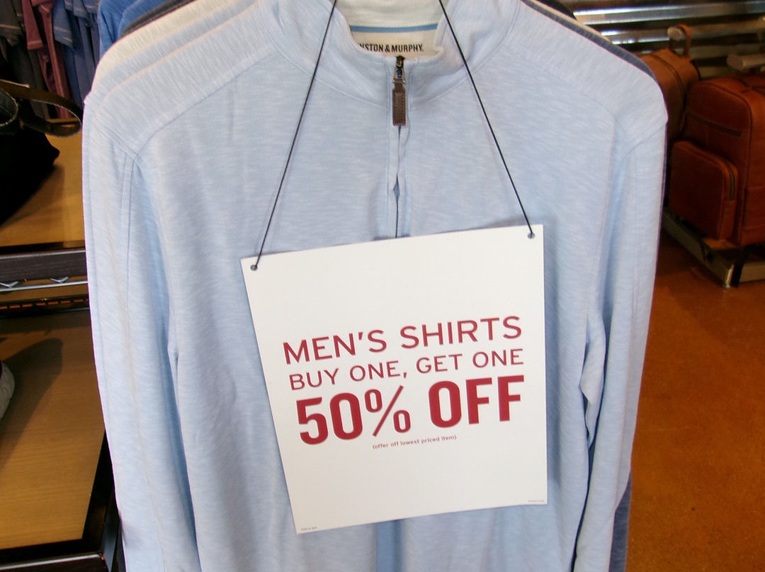 Johnston & Murphy-Kittery必去景点