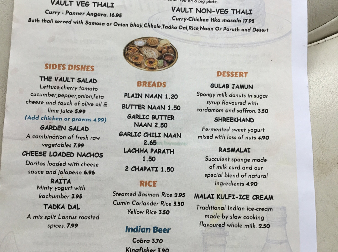 The Vault Cafe, Bar & Bistro