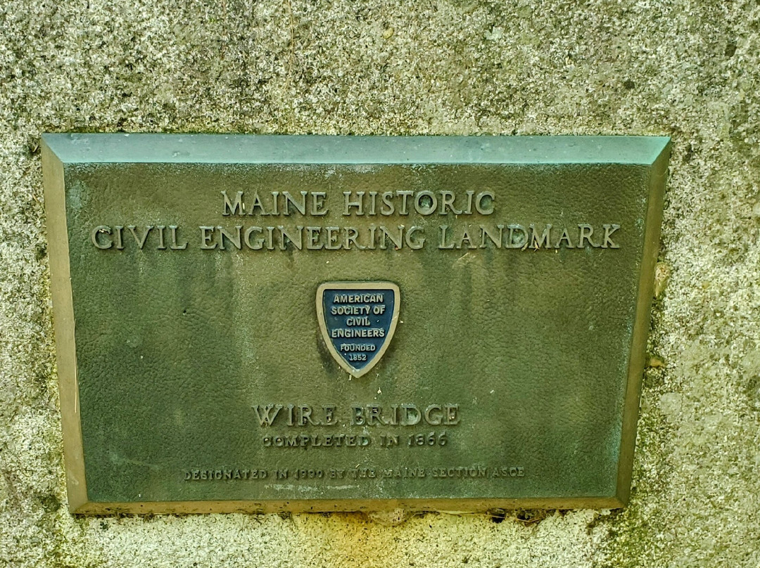 The Wire Bridge-North New Portland必去景点