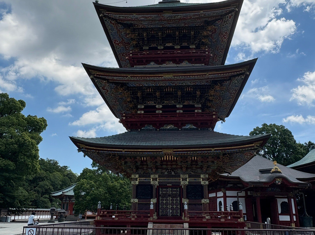 Three-storied Pagoda-成田市必去景点