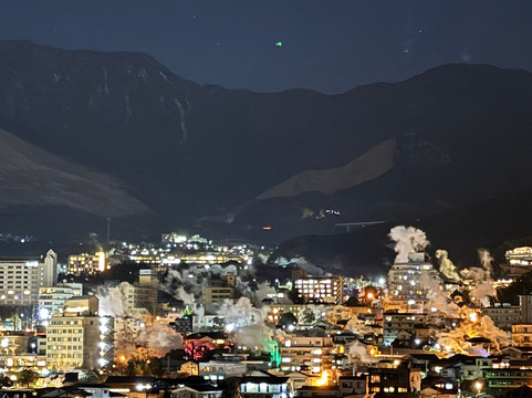 别府温泉蒸汽展望台-别府市必去景点