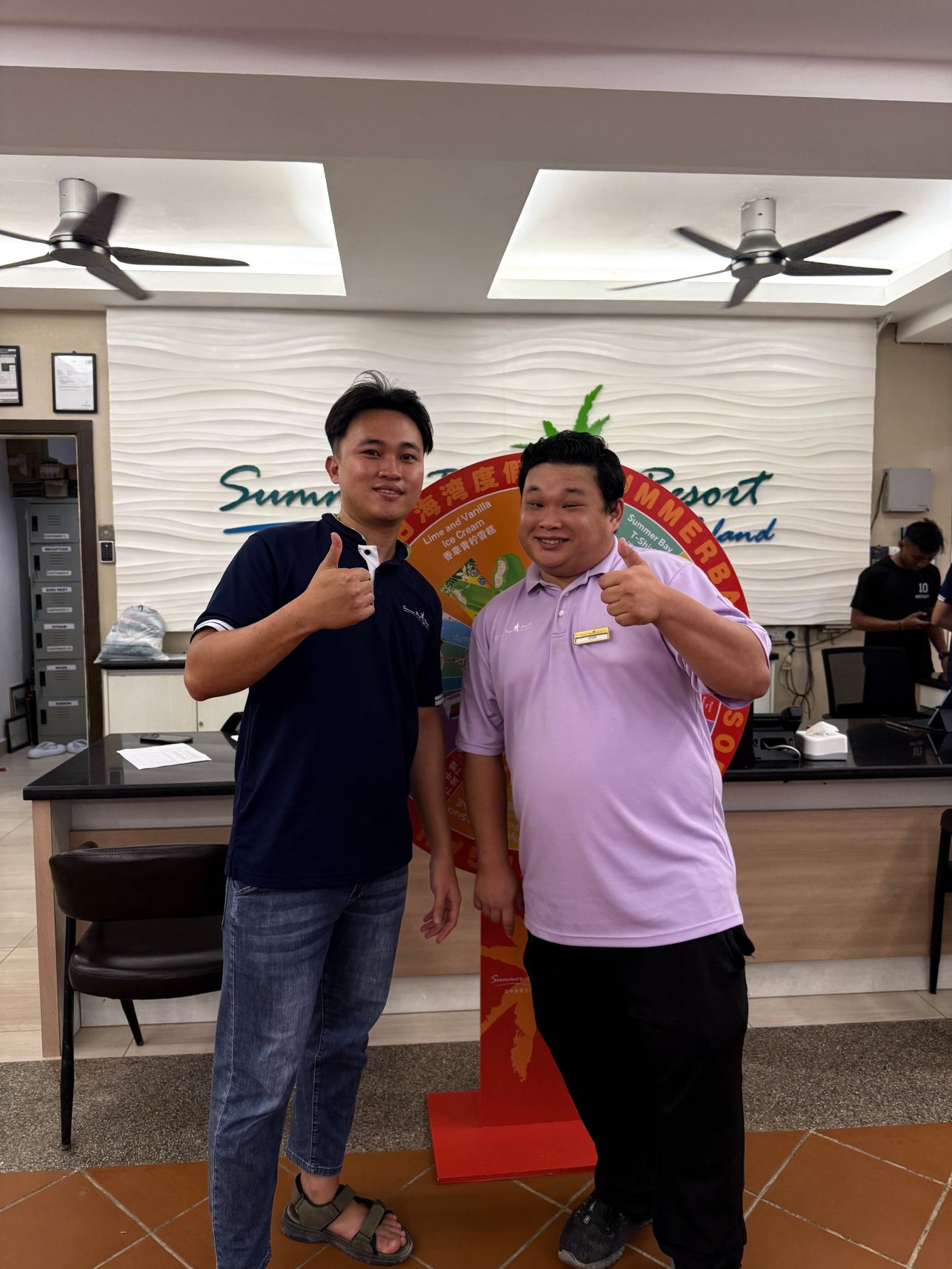 浪中岛夏日海湾度假村-旅行者