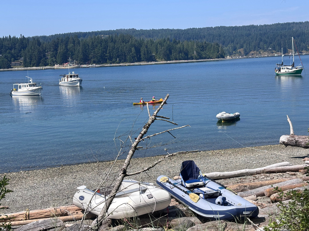 Rebecca Spit Marine Provincial Park-Heriot Bay必去景点