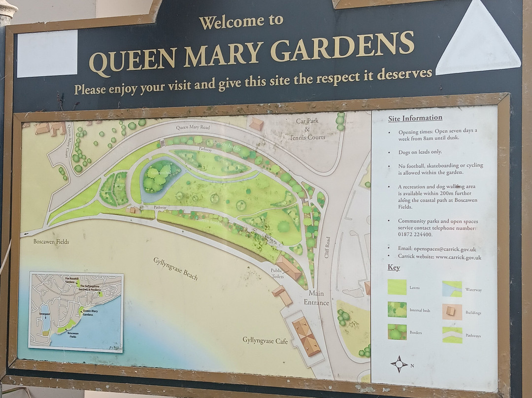 Queen Mary Gardens-法尔茅斯必去景点