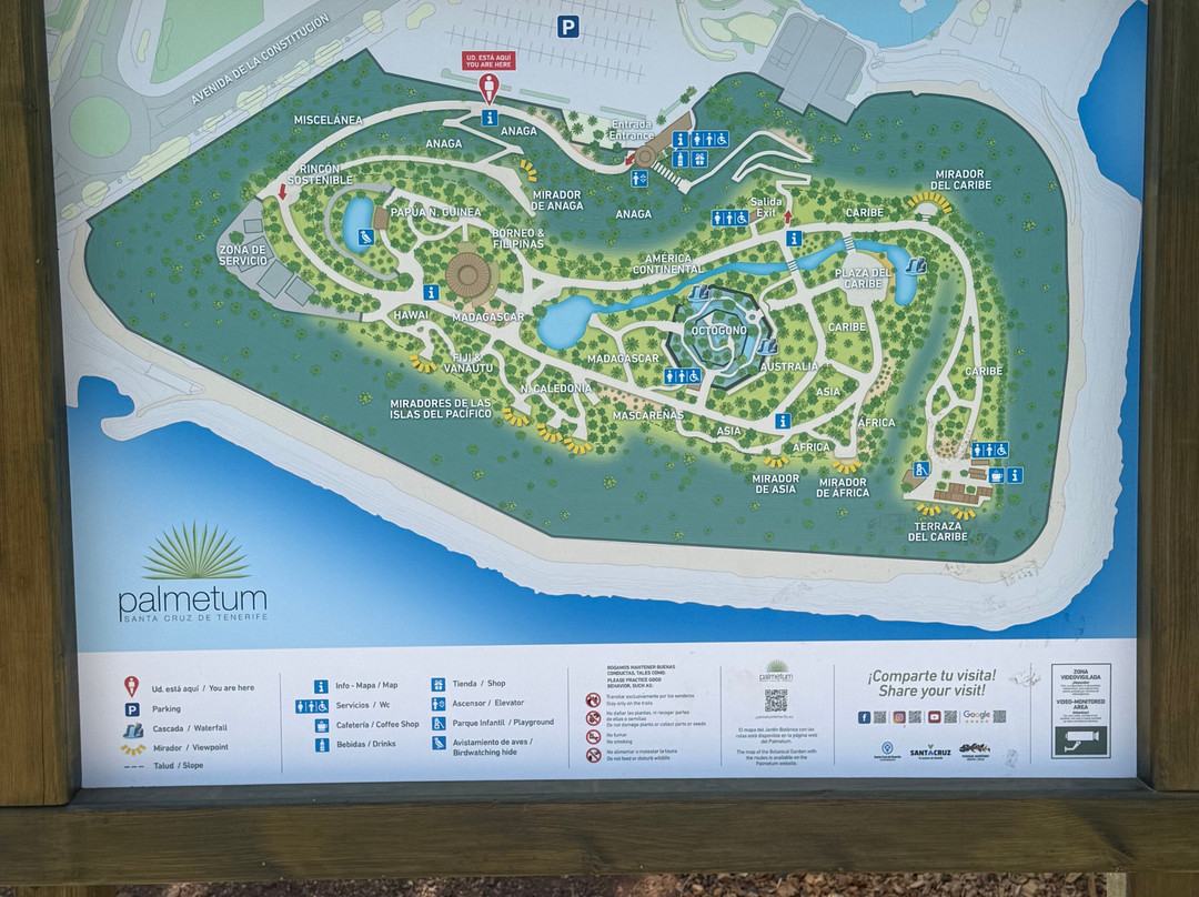 Jardín Botánico del Palmetum-圣克鲁斯-德特内里费必去景点
