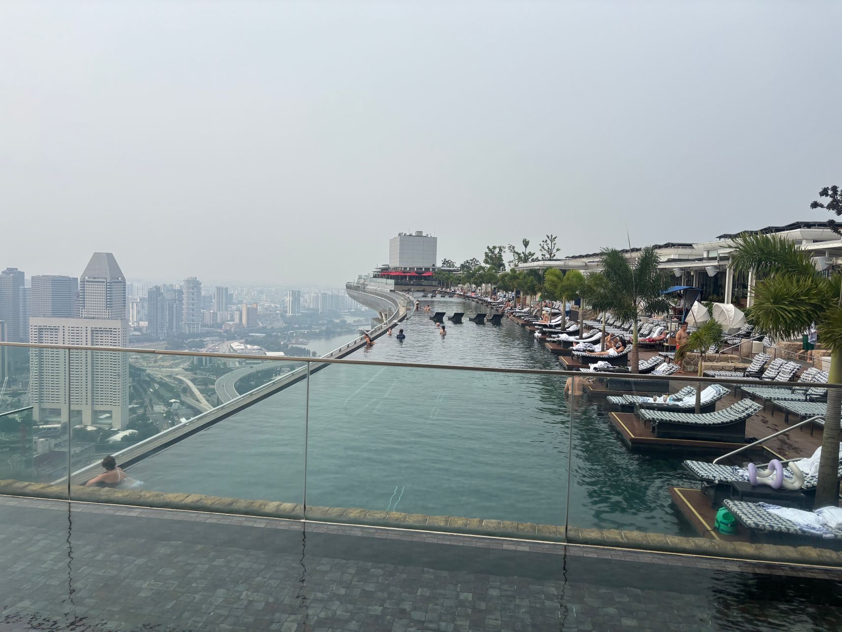新加坡滨海湾金沙酒店-泳池