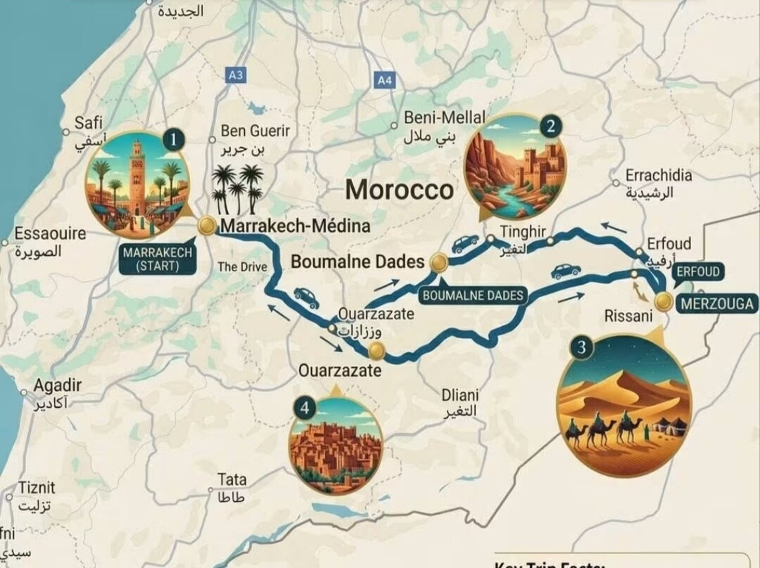Marrakech Excursion-马拉喀什必去景点