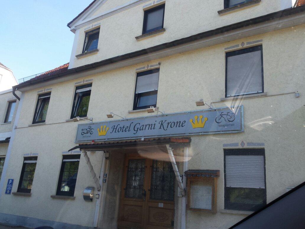 Hotel Garni Krone-浴室
