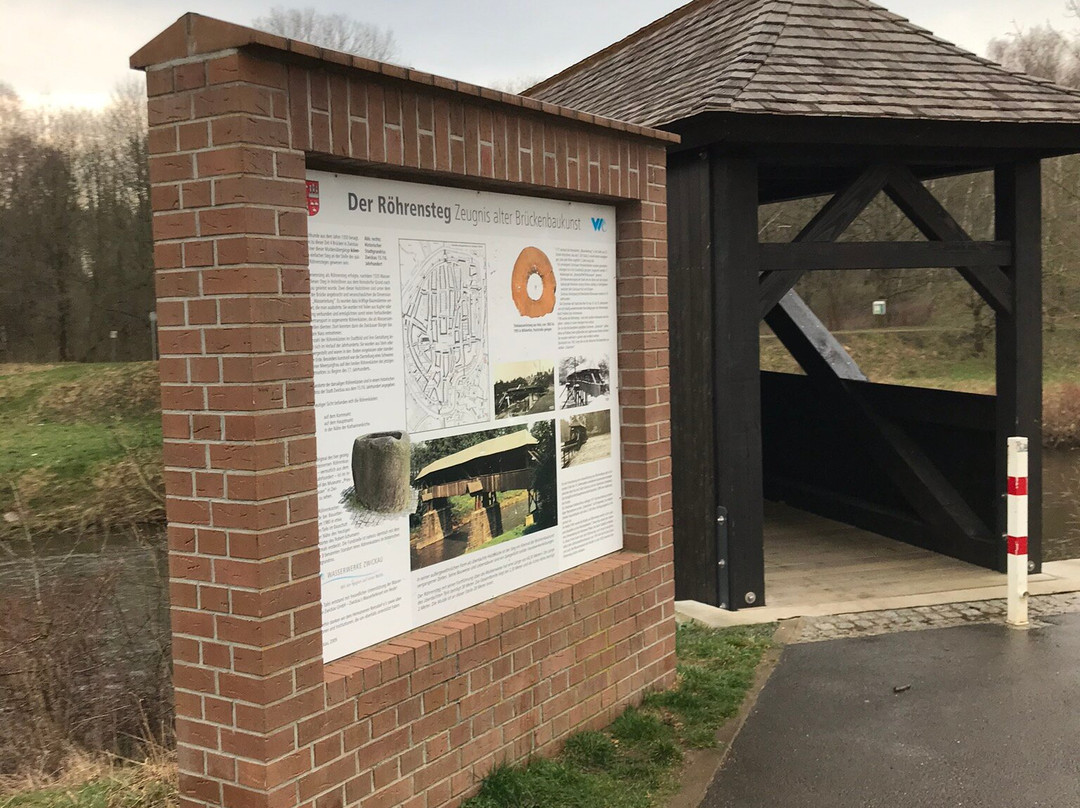 Röhrensteg Wooden Bridge-Zwickau必去景点