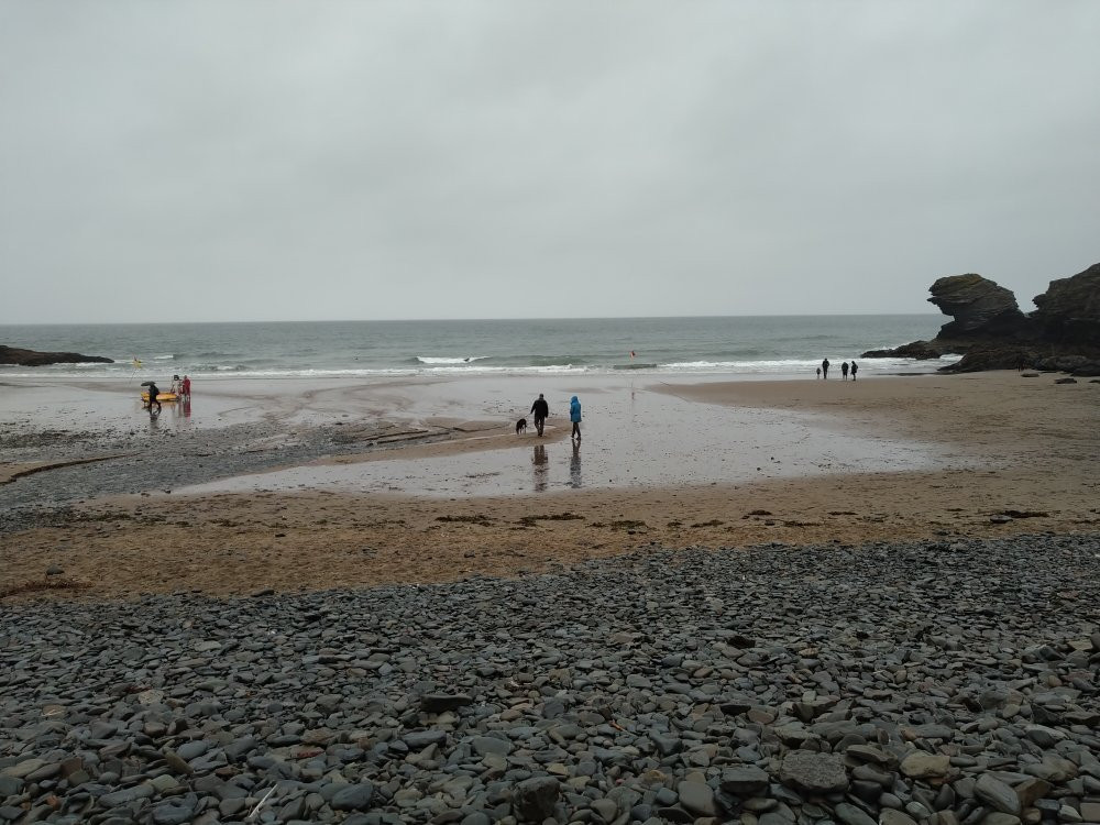 Llangrannog Beach景点图片
