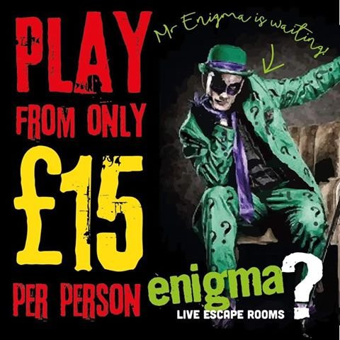 Enigma Live Escape Rooms Hull-赫尔河畔金斯顿必去景点