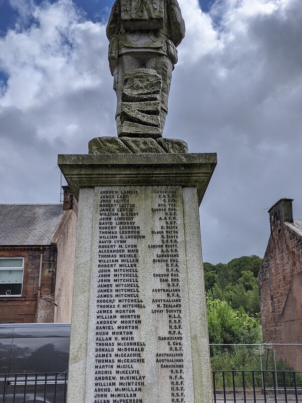 War Memorial Newmilns and Greenholm景点图片