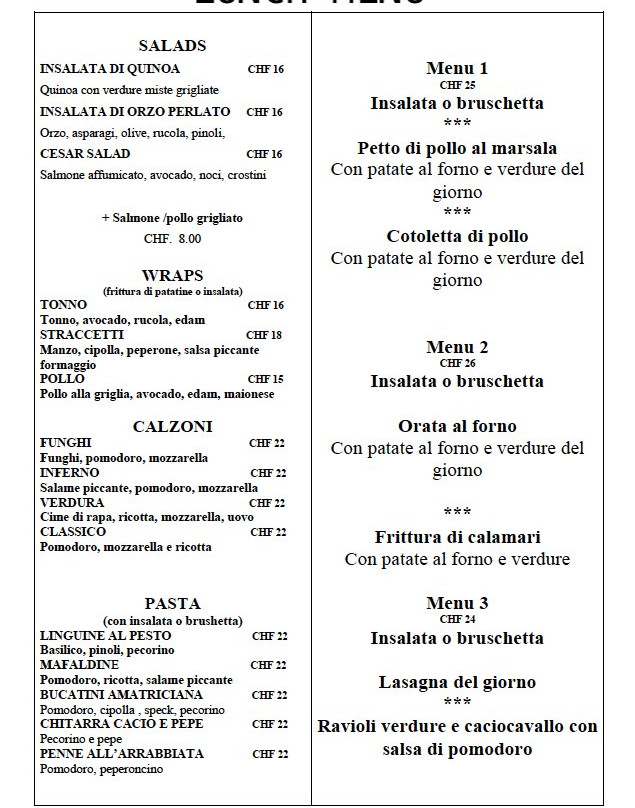 Samstagern餐馆和美食-da Debbie al Freihof - Ristorante Italiano e Pinseria