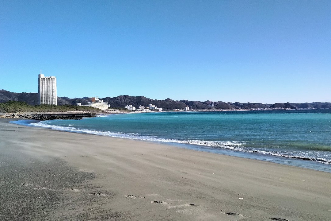 Maebara Beach-鸭川市必去景点