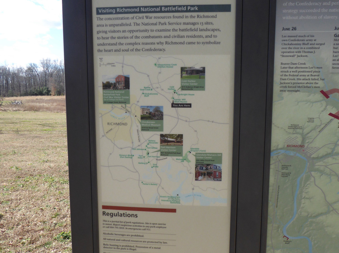 Gaines' Mill Battlefield-里士满必去景点