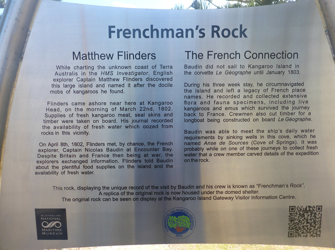 Frenchman's Rock Penneshaw景点图片