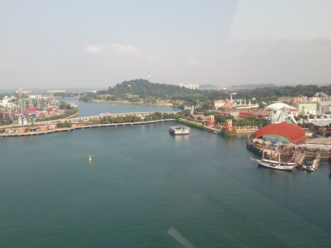 新加坡缆车景点图片