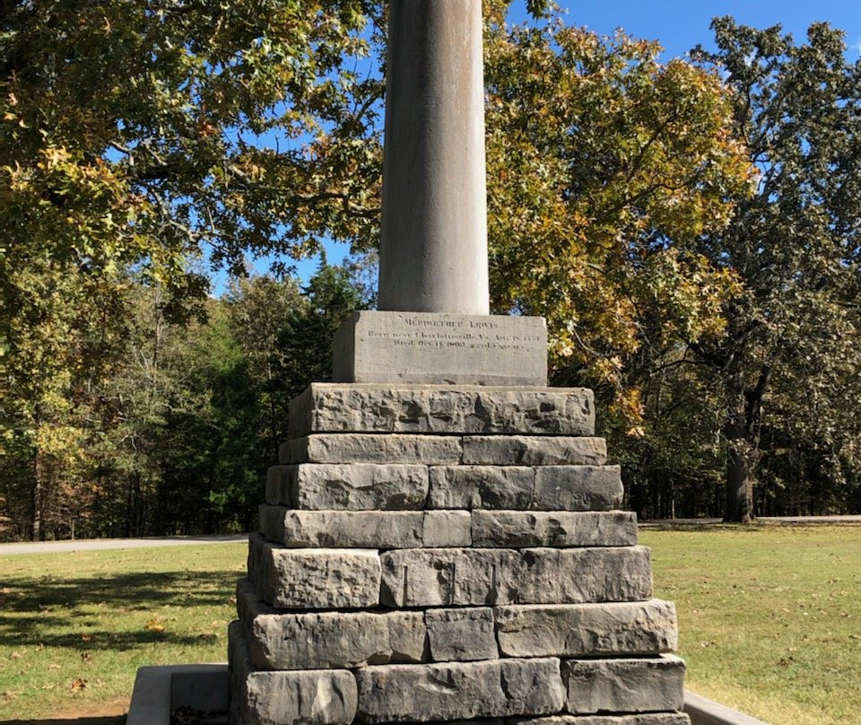 Meriwether Lewis Park and Monument-Hohenwald必去景点