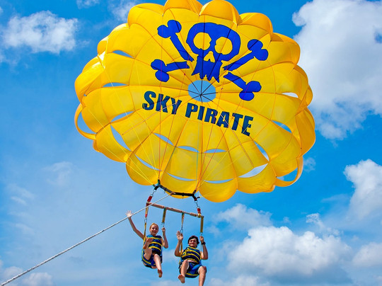 Sky Pirate Parasail-希尔顿头岛必去景点