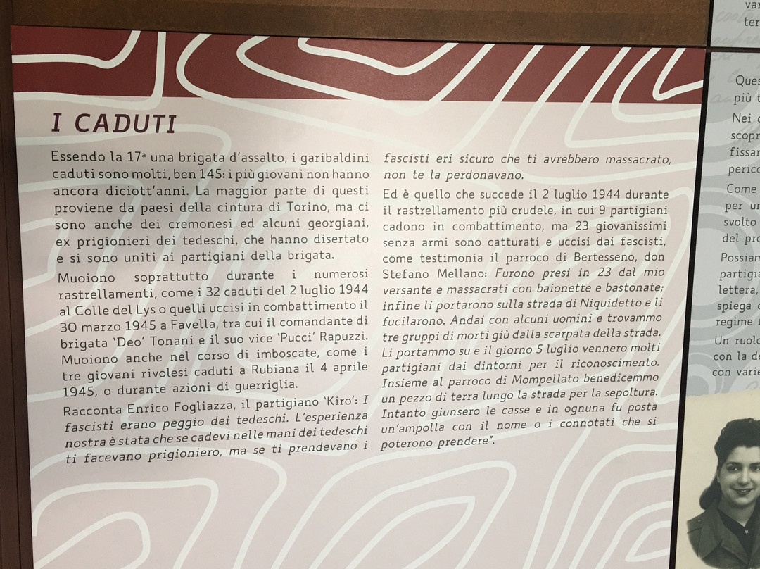 L’ Ecomuseo della Resistenza "Carlo Mastri"