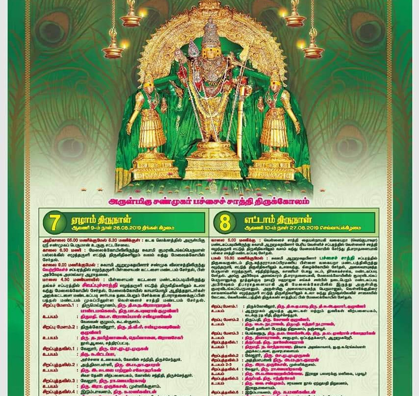 Sri Subrahmanya Swami Devasthanam-Tiruchendur必去景点