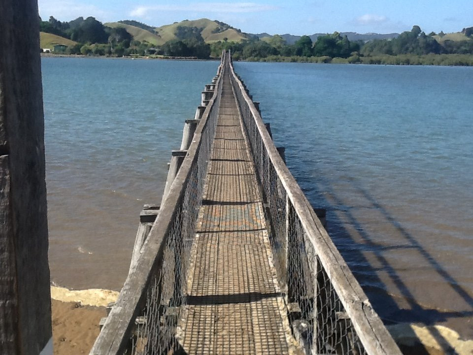 Whananaki Foot Bridge景点图片