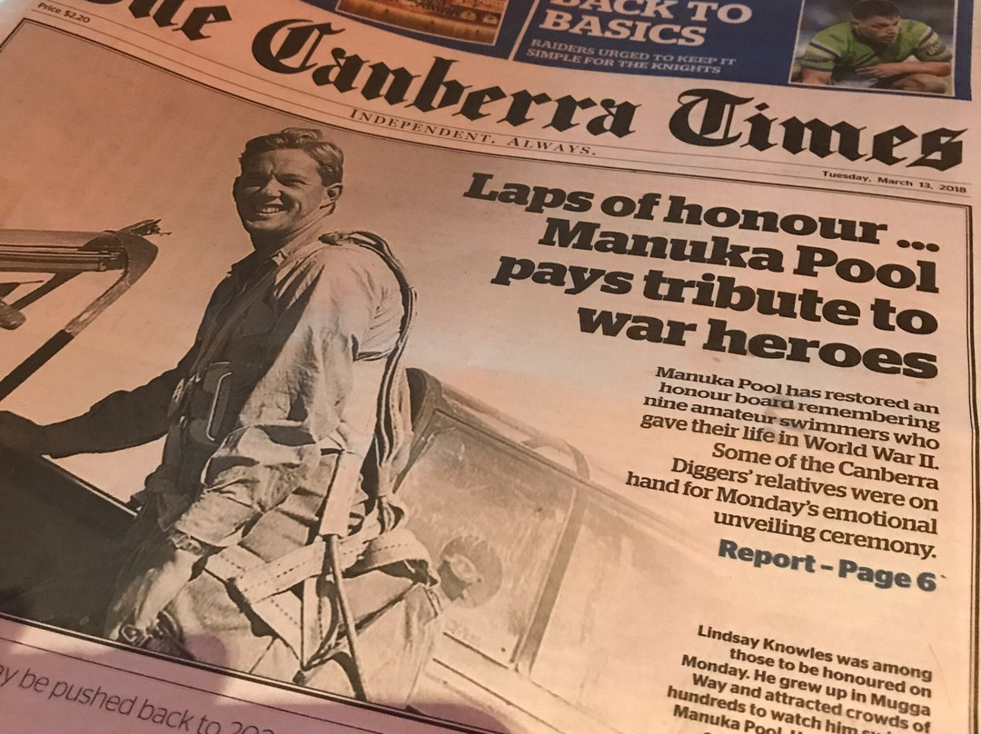 Manuka Swimming Pool-堪培拉必去景点