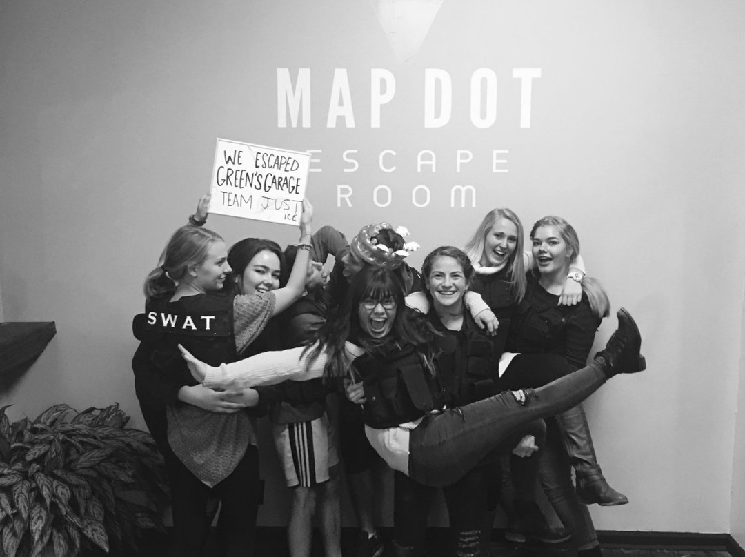 Map Dot Escape Room-Griffin必去景点