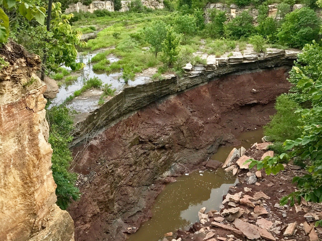 Cowley County Waterfall-Arkansas City必去景点