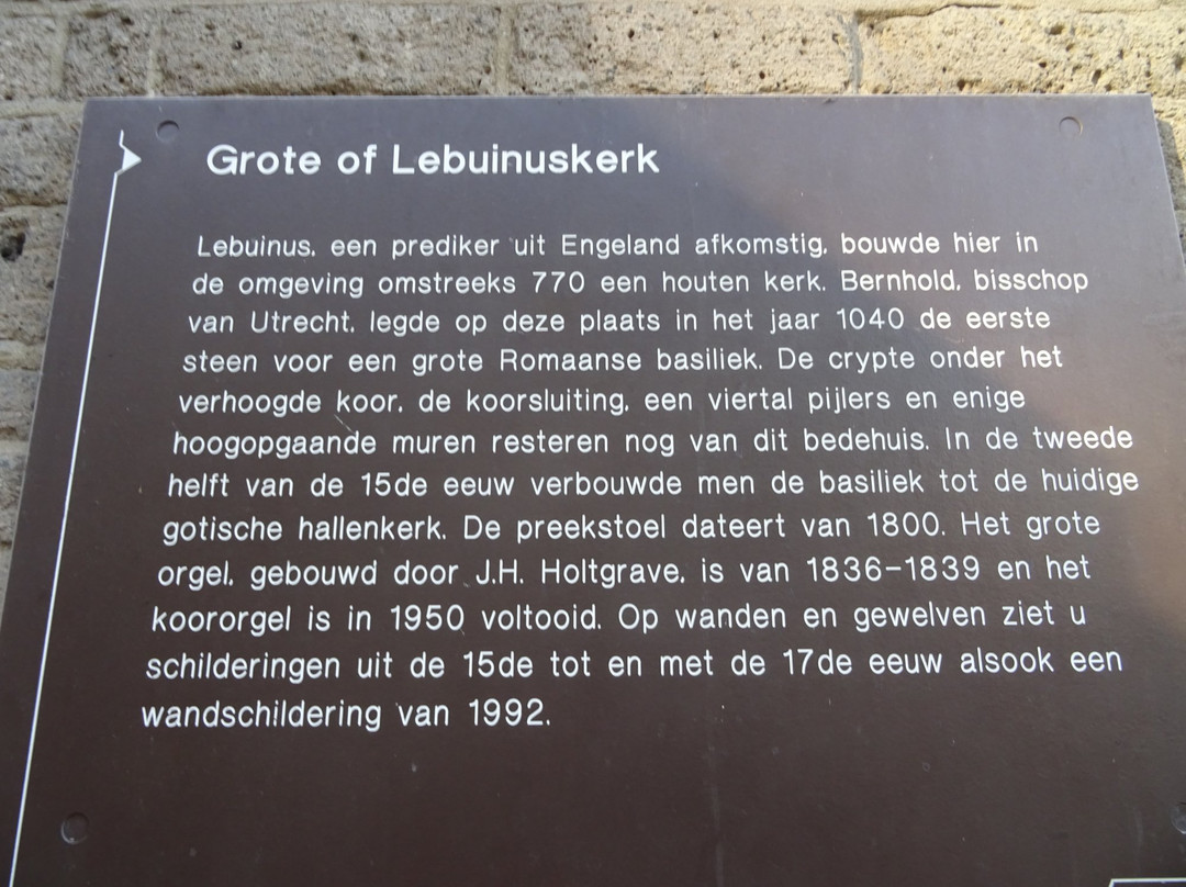 Toren Grote of Lebuinuskerk景点图片