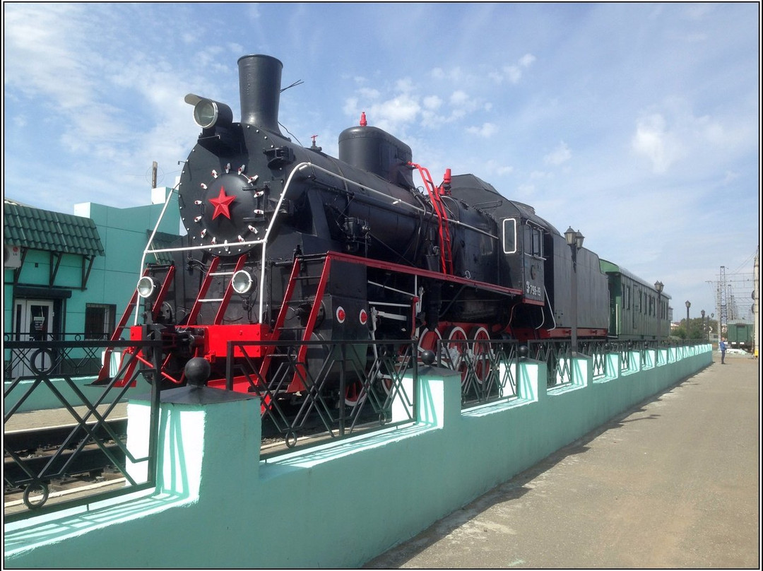 Locomotive Monument-鄂木斯克必去景点