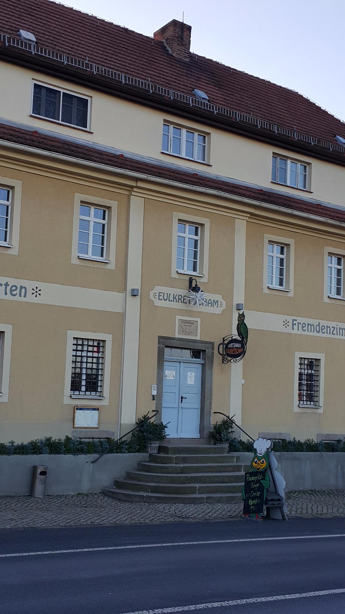 Landhotel Eulkretscham-浴室