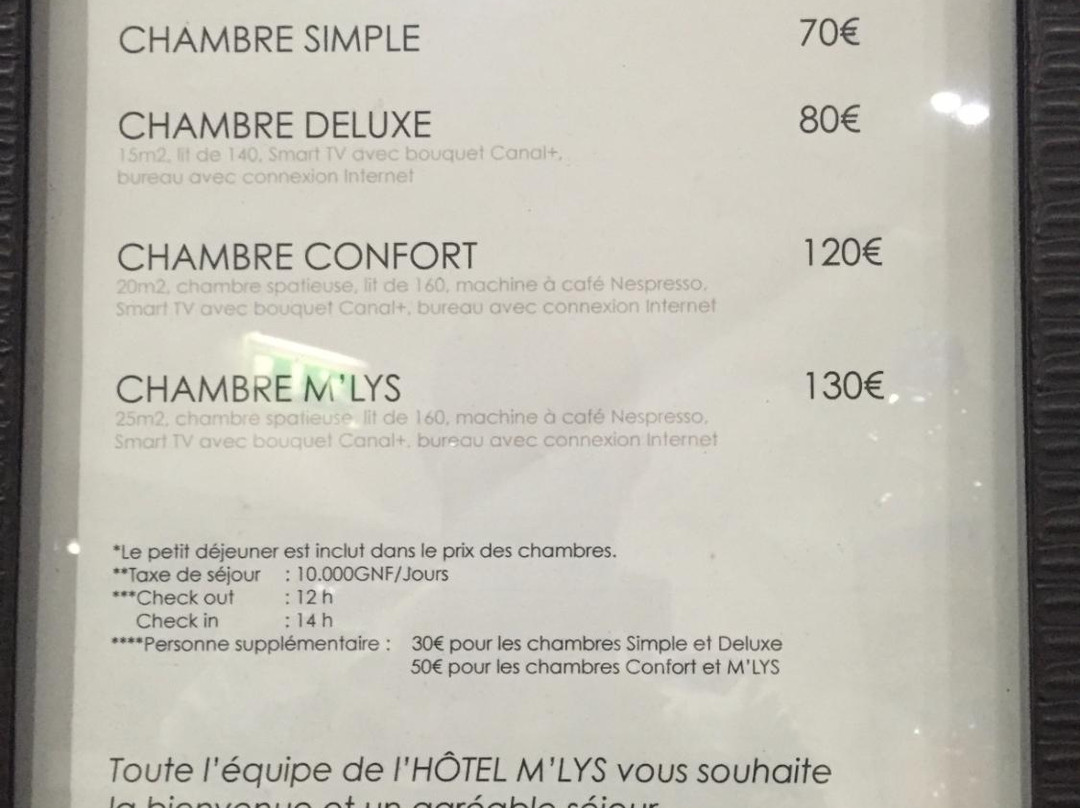 Hotel M'Lys主图