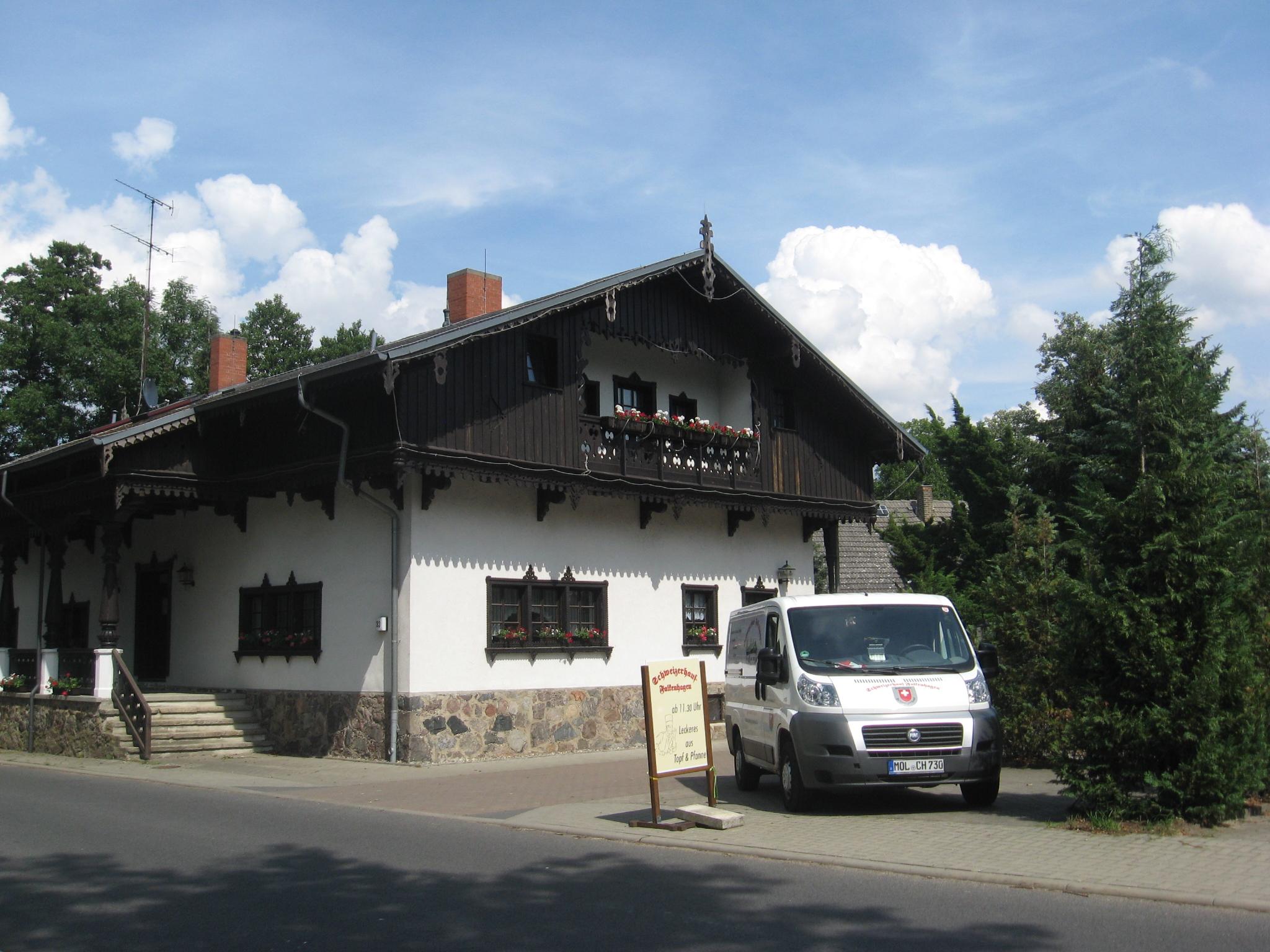Schweizerhaus Falkenhagen-浴室