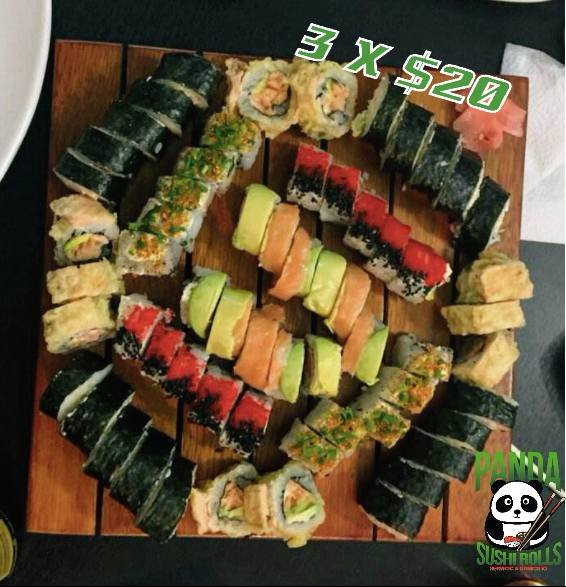 Panda Sushi Rolls