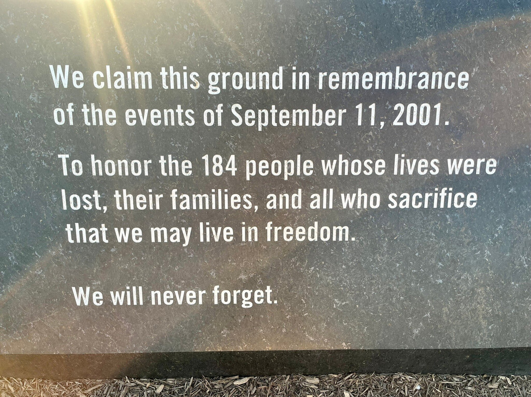 Pentagon Memorial-阿灵顿必去景点