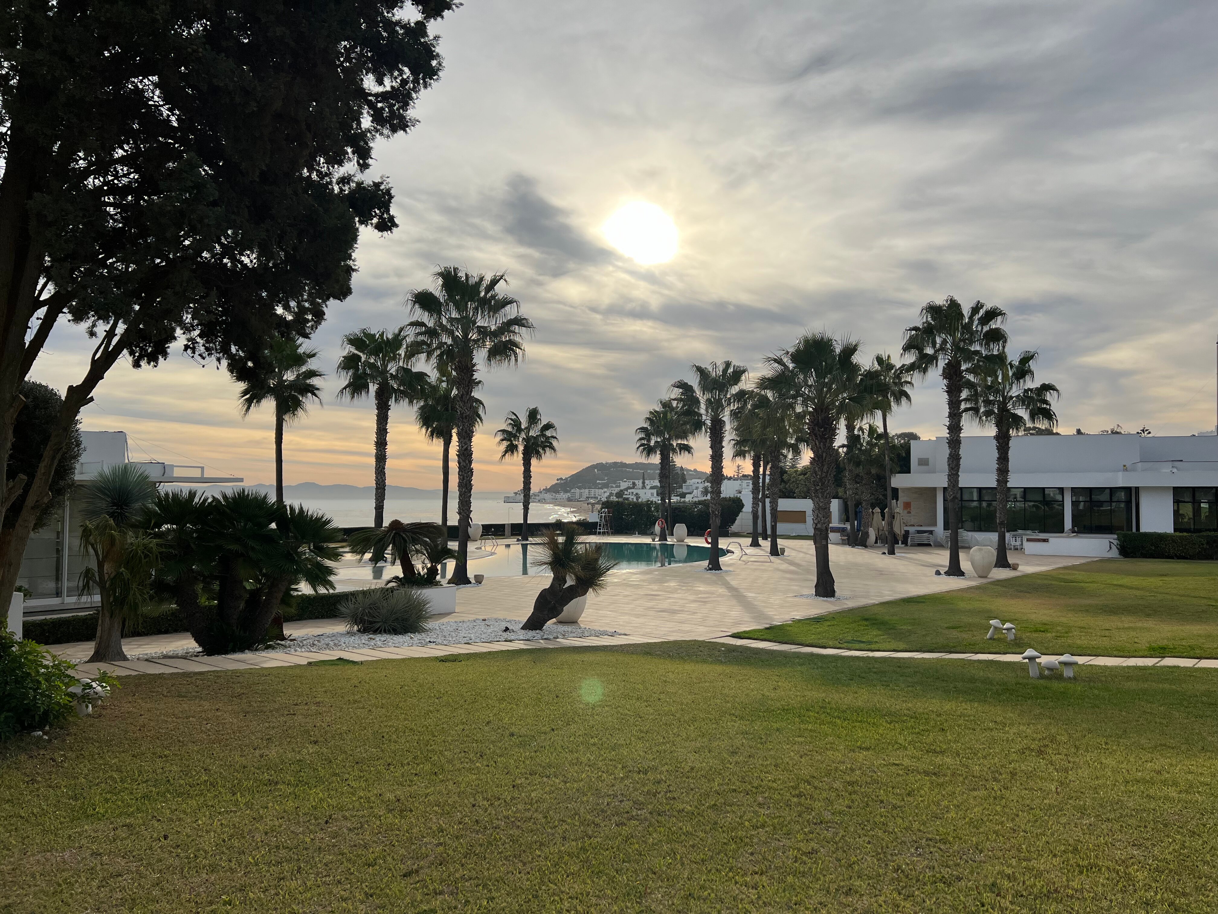 Mövenpick Hotel Gammarth Tunis-泳池