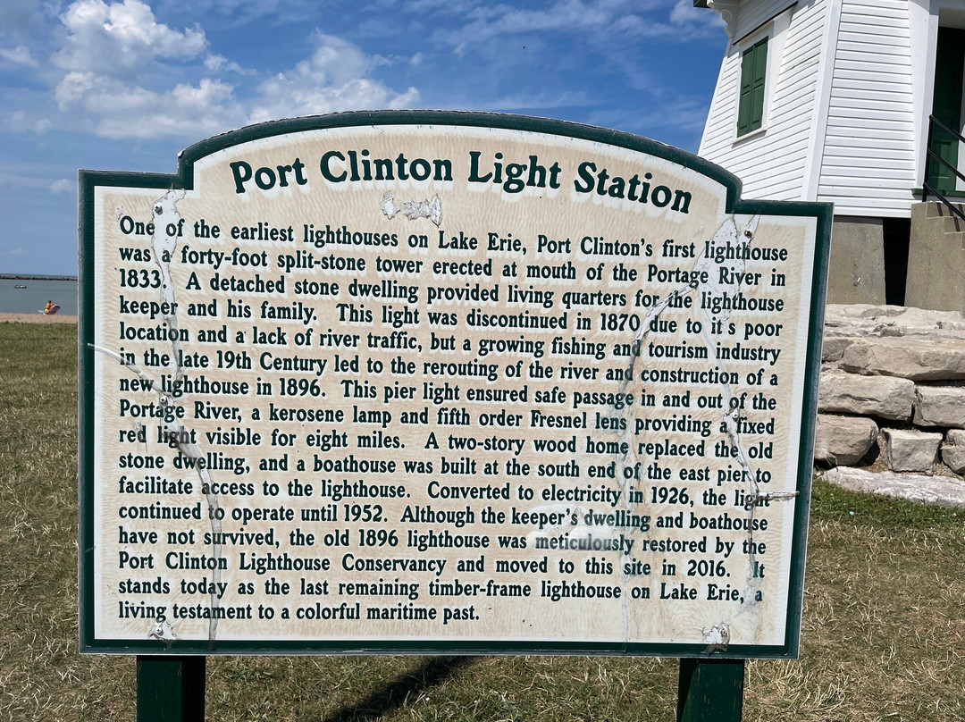 Port Clinton Lighthouse-克林顿港必去景点