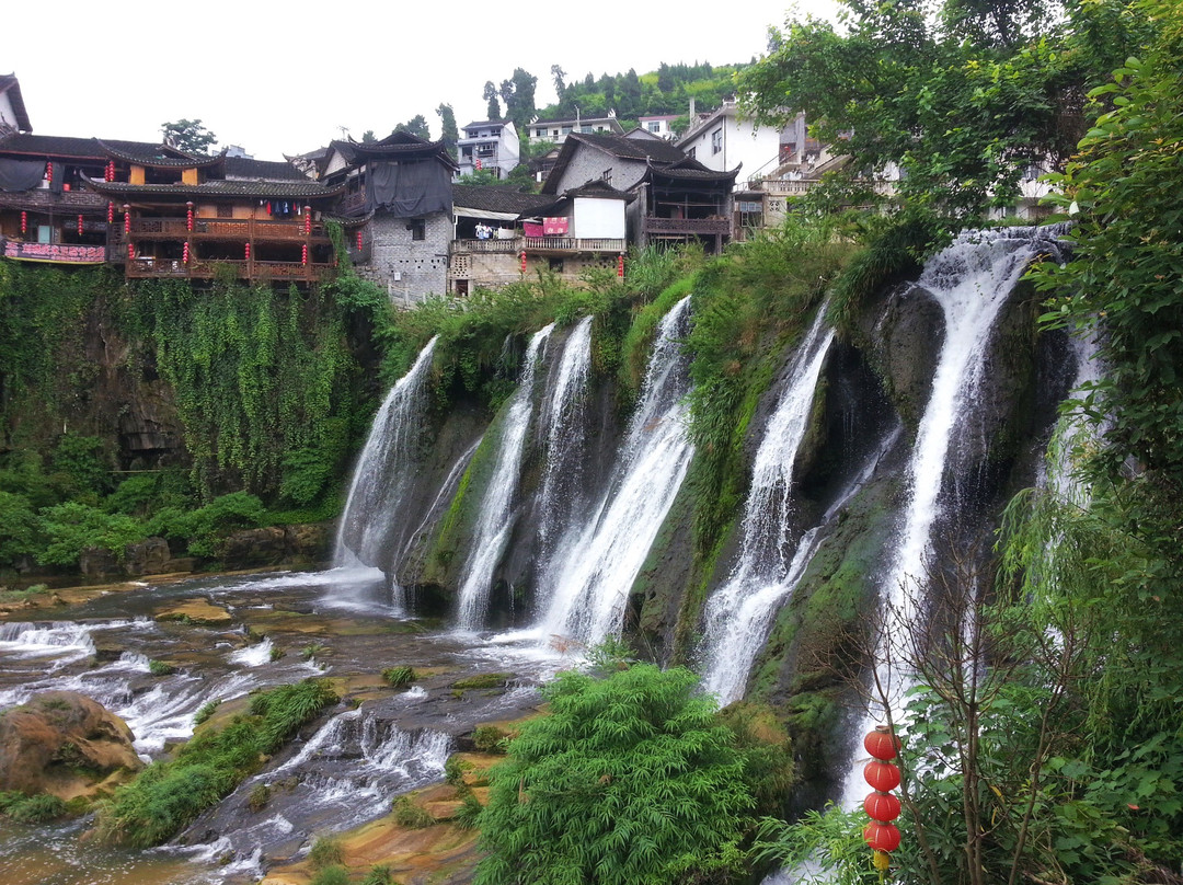 王村瀑布-永顺县必去景点