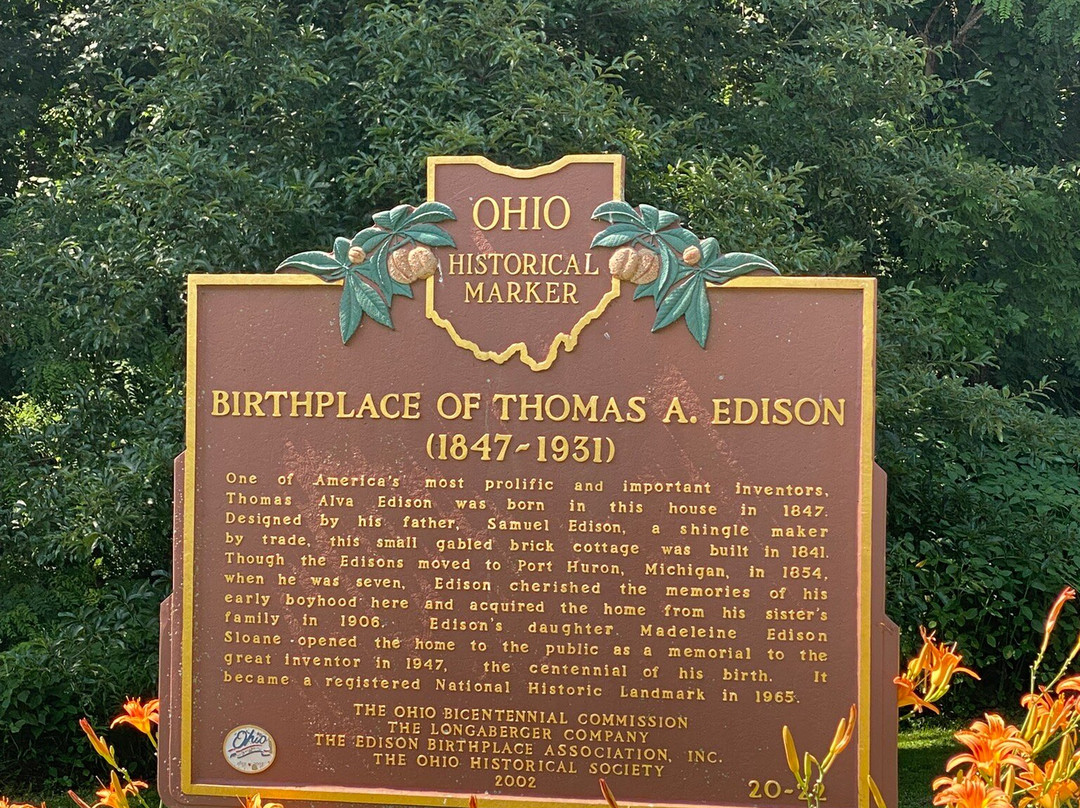 Thomas Edison Birthplace Museum-Milan必去景点